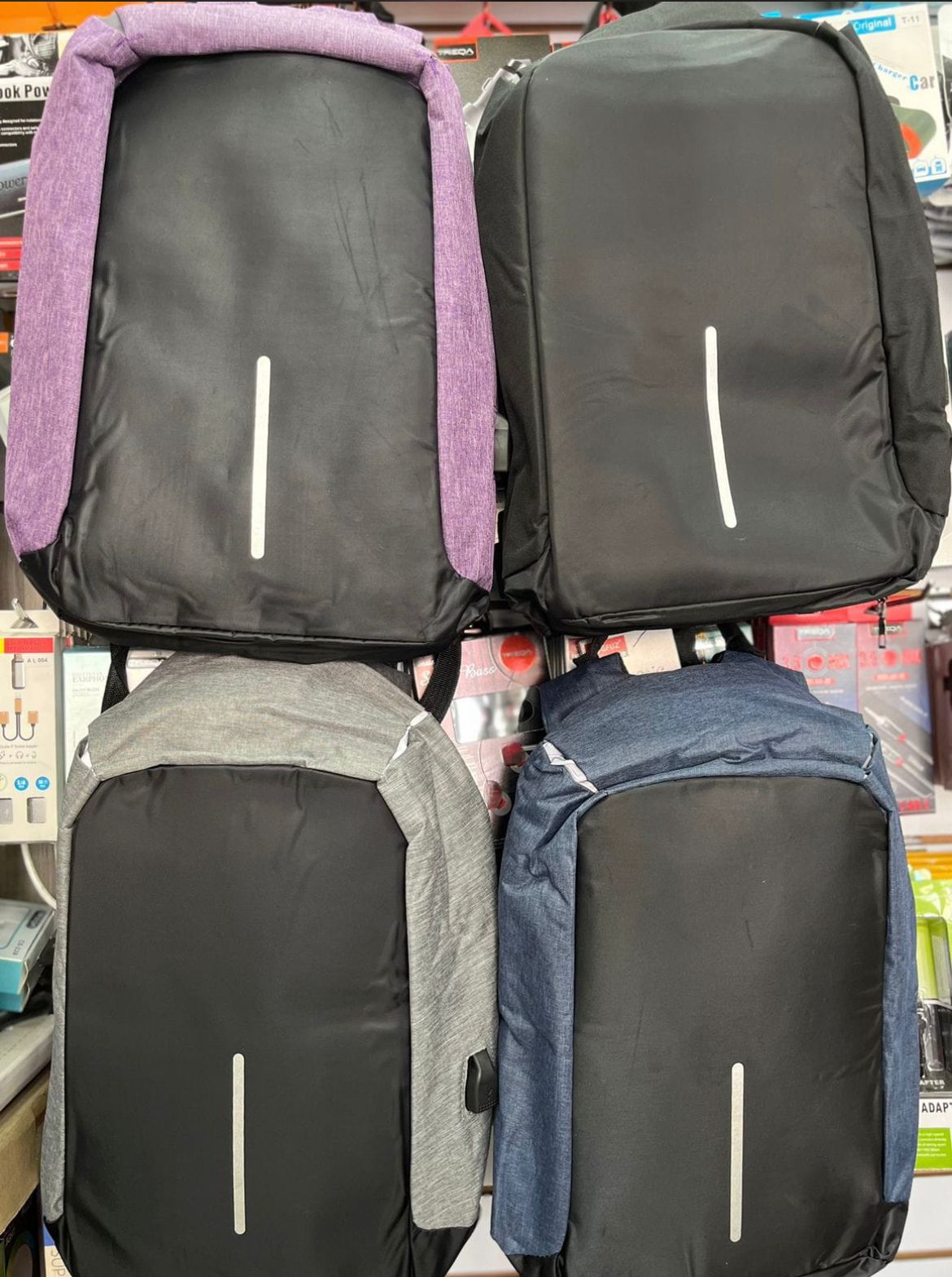 Mochila Antirrobo con Puerto USB